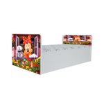Casa si Gradina - Mobilier - Mobilier copii - Patuturi copii - Pat pentru copii Aero Minnie, 140x70 cm, alb/multicolor, saltea inclusa - Infinity.ro