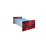 Casa si Gradina - Mobilier - Mobilier copii - Patuturi copii - Pat pentru copii Spiderman, 160x80 cm, alb/multicolor, saltea inclusa - Infinity.ro