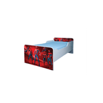 Casa si Gradina - Mobilier - Mobilier copii - Patuturi copii - Pat pentru copii Spiderman, 160x80 cm, alb/multicolor, saltea inclusa - Infinity.ro