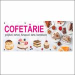 Carti si Birotica - Papetarie - Afise si stickere - Banner MEDIA, Cofetarie model 1, 200 x 80 cm - Infinity.ro