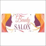 Carti si Birotica - Papetarie - Afise si stickere - Banner MEDIA, Beauty salon model 3, 250 x 100 cm - Infinity.ro