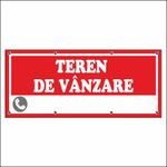 Carti si Birotica - Papetarie - Afise si stickere - Banner MEDIA, Teren de vanzare model 2, 250 x 100 cm - Infinity.ro