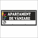 Carti si Birotica - Papetarie - Afise si stickere - Banner MEDIA, Apartament de vanzare model 1, 250 x 100 cm - Infinity.ro