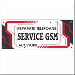 Carti si Birotica - Papetarie - Afise si stickere - Banner MEDIA, Service GSM model 1, 200 x 80 cm - Infinity.ro