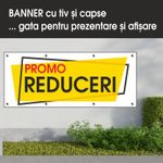 Carti si Birotica - Papetarie - Afise si stickere - Banner MEDIA, Reduceri model 1, 150 x 60 cm - Infinity.ro