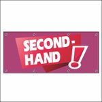 Carti si Birotica - Papetarie - Afise si stickere - Banner MEDIA, Second hand model 1, 300 x 120 cm - Infinity.ro