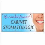 Carti si Birotica - Papetarie - Afise si stickere - Banner MEDIA, Cabinet stomatologic model 1, 200 x 80 cm - Infinity.ro