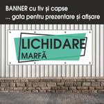 Carti si Birotica - Papetarie - Afise si stickere - Banner MEDIA, Lichidare marfa model 1, 150 x 60 cm - Infinity.ro