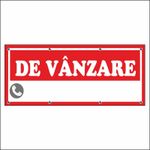 Carti si Birotica - Papetarie - Afise si stickere - Banner MEDIA, De vanzare model 2, 150 x 60 cm - Infinity.ro