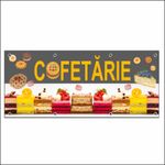 Carti si Birotica - Papetarie - Afise si stickere - Banner MEDIA, Cofetarie model 2, 200 x 80 cm - Infinity.ro