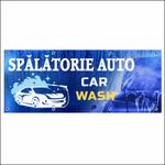 Carti si Birotica - Papetarie - Afise si stickere - Banner MEDIA, Spalatorie auto model 1, 200 x 80 cm - Infinity.ro