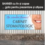 Carti si Birotica - Papetarie - Afise si stickere - Banner MEDIA, Cabinet stomatologic model 1, 250 x 100 cm - Infinity.ro