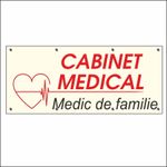 Carti si Birotica - Papetarie - Afise si stickere - Banner MEDIA, Cabinet medical model 2, 300 x 120 cm - Infinity.ro