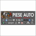 Carti si Birotica - Papetarie - Afise si stickere - Banner MEDIA, Piese auto model 2, 150 x 60 cm - Infinity.ro