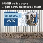 Carti si Birotica - Papetarie - Afise si stickere - Banner MEDIA, Vulcanizare auto model 2, 300 x 120 cm - Infinity.ro