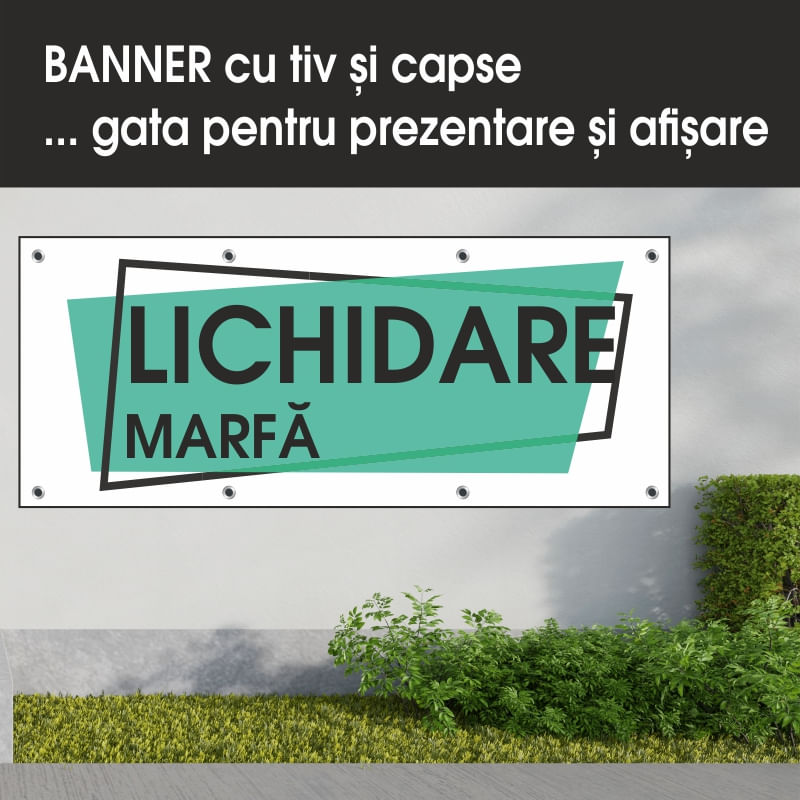 Carti si Birotica - Papetarie - Afise si stickere - Banner MEDIA, Lichidare marfa model 1, 200 x 80 cm - Infinity.ro