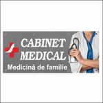 Carti si Birotica - Papetarie - Afise si stickere - Banner MEDIA, Cabinet medical model 1, 150 x 60 cm - Infinity.ro