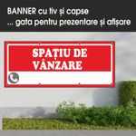 Carti si Birotica - Papetarie - Afise si stickere - Banner MEDIA, Spatiu de vanzare model 2, 250 x 100 cm - Infinity.ro