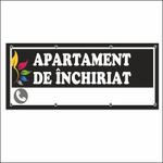 Carti si Birotica - Papetarie - Afise si stickere - Banner MEDIA, Apartament de inchiriat model 1, 250 x 100 cm - Infinity.ro