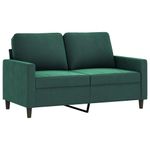 Casa si Gradina - Mobilier - Seturi de mobilier - Seturi living - Set de canapele, 4 piese, verde inchis, catifea - Infinity.ro