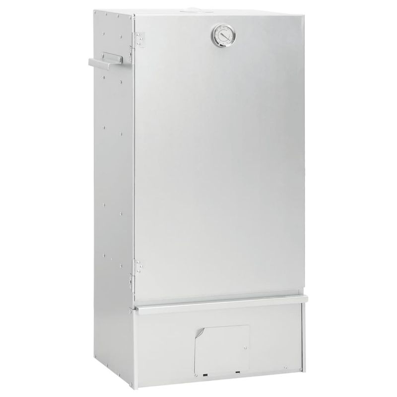 Casa si Gradina - Gradina si terasa - Gratare si accesorii - Gratare de gradina - Afumatoare cuptor/gratar, generator fum rece, otel galvanizat, mărime 44.5x29x83 cm (27x27x4.5 cm), model fără fereastră - Infinity.ro