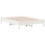 Casa si Gradina - Mobilier - Paturi si accesorii - Paturi - Cadru de pat, alb, 150x200 cm, lemn masiv de pin - Infinity.ro