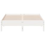 Casa si Gradina - Mobilier - Paturi si accesorii - Paturi - Cadru de pat, alb, 150x200 cm, lemn masiv de pin - Infinity.ro