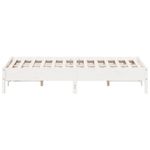 Casa si Gradina - Mobilier - Paturi si accesorii - Paturi - Cadru de pat, alb, 150x200 cm, lemn masiv de pin - Infinity.ro