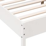 Casa si Gradina - Mobilier - Paturi si accesorii - Paturi - Cadru de pat, alb, 150x200 cm, lemn masiv de pin - Infinity.ro