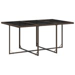 Casa si Gradina - Gradina si terasa - Mobilier exterior - Seturi mobila gradina - Set mobilier de gradina cu perne, 7 piese, maro, poliratan - Infinity.ro