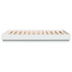 Casa si Gradina - Mobilier - Paturi si accesorii - Paturi - Cadru de pat, alb, 120x190 cm, lemn prelucrat - Infinity.ro