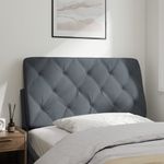 Casa si Gradina - Mobilier - Paturi si accesorii - Accesorii paturi - Tablie de pat Gri Sonoma 200 cm Lemn compozit - Infinity.ro