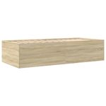 Casa si Gradina - Mobilier - Paturi si accesorii - Paturi - Cadru pat cu sertare, stejar sonoma, 90x200 cm, lemn prelucrat - Infinity.ro