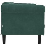 Casa si Gradina - Mobilier - Canapele si coltare - Canapele - Canapea cu 2 locuri, verde inchis, catifea - Infinity.ro