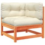 Casa si Gradina - Gradina si terasa - Mobilier exterior - Seturi mobila gradina - Set canapele gradina cu perne, 10 piese, maro lemn masiv de pin - Infinity.ro