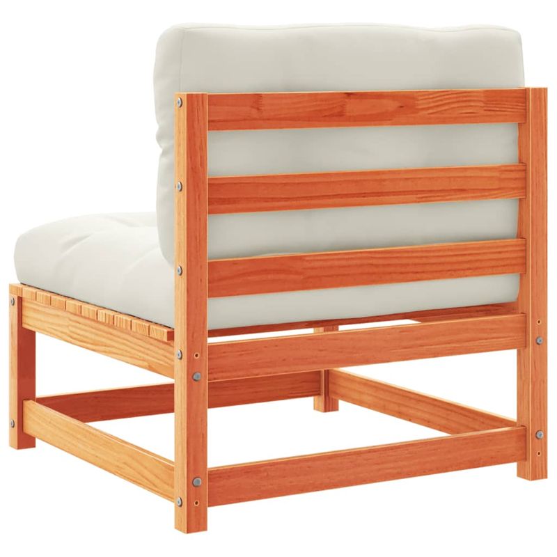 Casa si Gradina - Gradina si terasa - Mobilier exterior - Seturi mobila gradina - Set canapele gradina cu perne, 10 piese, maro lemn masiv de pin - Infinity.ro