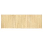 Casa si Gradina - Textile si covoare - Covoare - Covoare casa - Covor dreptunghiular, natural deschis, 100x300 cm, bambus - Infinity.ro