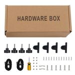 Auto si Moto - Ambarcatiuni - Accesorii ambarcatiuni - Parasolar barca Bimini cu 4 arcuri, negru, 243x250x131 cm - Infinity.ro