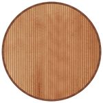Casa si Gradina - Textile si covoare - Covoare - Covoare casa - Covor rotund, natural, 80 cm, bambus - Infinity.ro