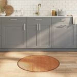 Casa si Gradina - Textile si covoare - Covoare - Covoare casa - Covor rotund, natural, 80 cm, bambus - Infinity.ro