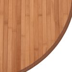 Casa si Gradina - Textile si covoare - Covoare - Covoare casa - Covor rotund, natural, 80 cm, bambus - Infinity.ro