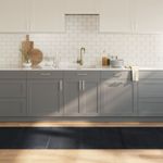 Casa si Gradina - Textile si covoare - Covoare - Covoare casa - Covor dreptunghiular, negru, 80x400 cm, bambus - Infinity.ro