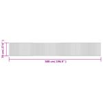 Casa si Gradina - Textile si covoare - Covoare - Covoare casa - Covor dreptunghiular, natural deschis, 70x500 cm, bambus - Infinity.ro