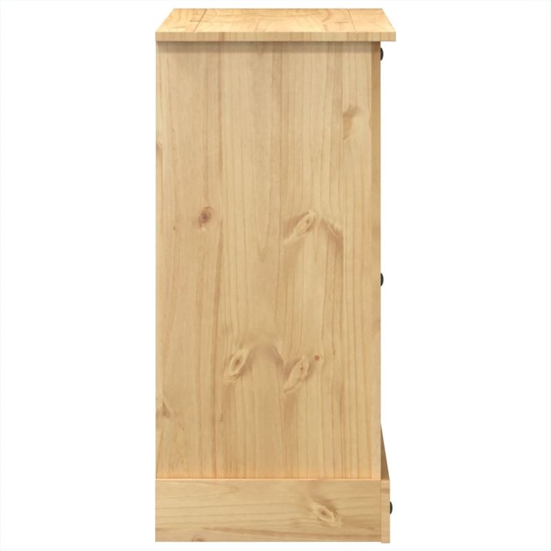 Casa si Gradina/Mobilier/Organizare si depozitare/Cutii depozitare - Dulap cu sertare „Corona”, 110x43x91 cm, lemn masiv de pin - Infinity.ro