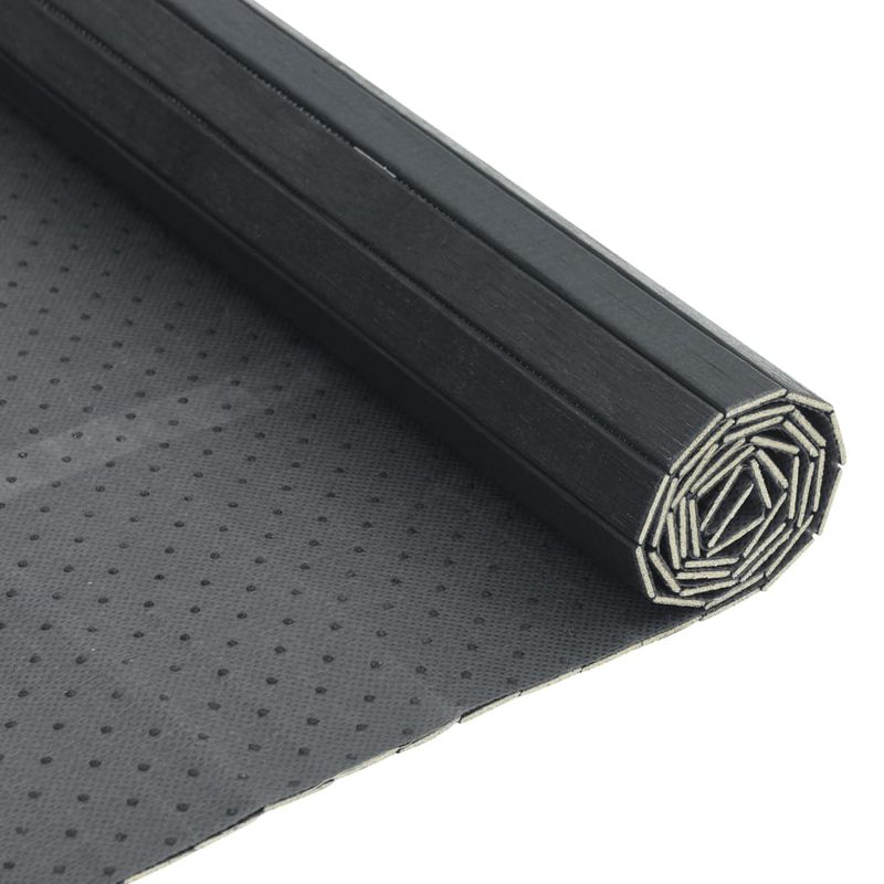 Casa si Gradina - Textile si covoare - Covoare - Covoare casa - Covor dreptunghiular, gri, 100x300 cm, bambus - Infinity.ro