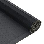 Casa si Gradina - Textile si covoare - Covoare - Covoare casa - Covor dreptunghiular, negru, 70x100 cm, bambus - Infinity.ro
