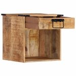 Casa si Gradina - Mobilier - Comode si corpuri - Noptiere - Noptiera, 40x30x37 cm, lemn masiv de mango - Infinity.ro