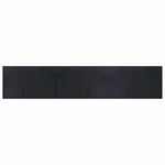 Casa si Gradina - Textile si covoare - Covoare - Covoare casa - Covor dreptunghiular, negru, 60x300 cm, bambus - Infinity.ro