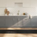 Casa si Gradina - Textile si covoare - Covoare - Covoare casa - Covor dreptunghiular, negru, 60x300 cm, bambus - Infinity.ro