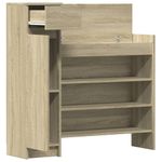 Casa si Gradina - Mobilier - Organizare si depozitare - Organizator incaltaminte - Dulap de pantofi stejar Sonoma 100,5x28x100 cm lemn prelucrat - Infinity.ro